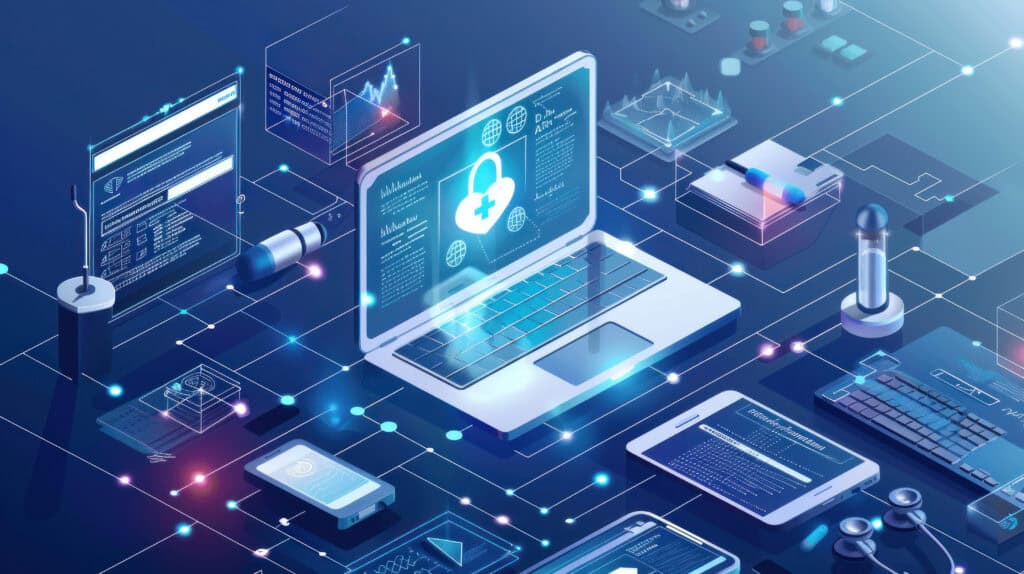 a digital platform showcasing popular saas solutions for industries like healthcare, education, and finance.